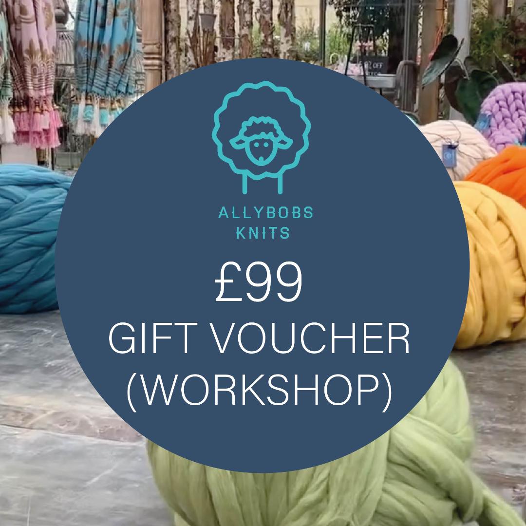 Gift Voucher for Blanket Knitting Workshop