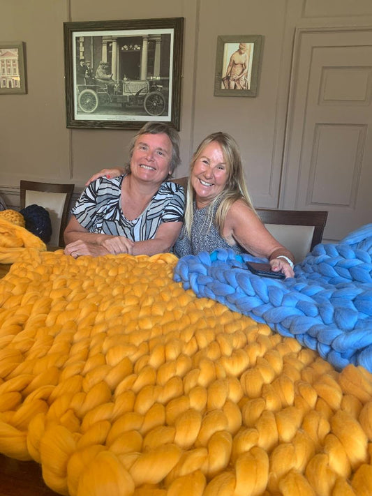 Blanket Arm Knitting Workshop - Lytham Hall