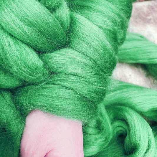 giant unspun wool ball