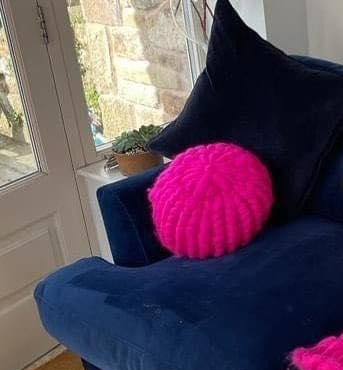 Holden Clough Nursery Pure Merino Wool Cushion Workshop