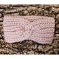 Chunky Knit Merino Wool Headband - Mink