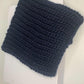 Chunky Knit Merino Wool Snood - Navy