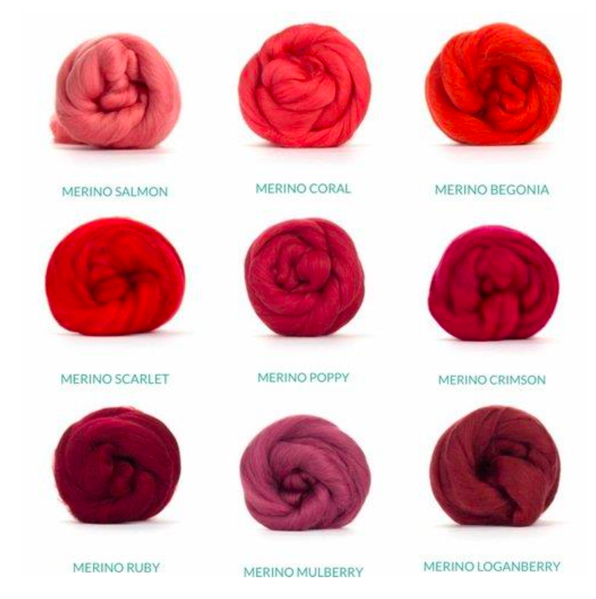 Merino Wool colours