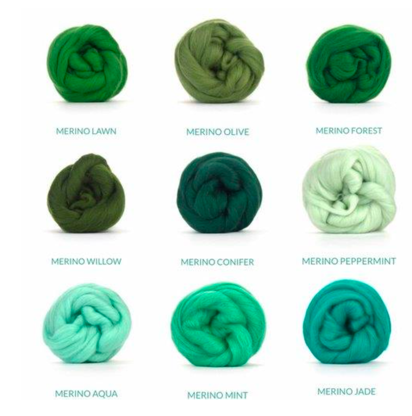Merino Wool colours