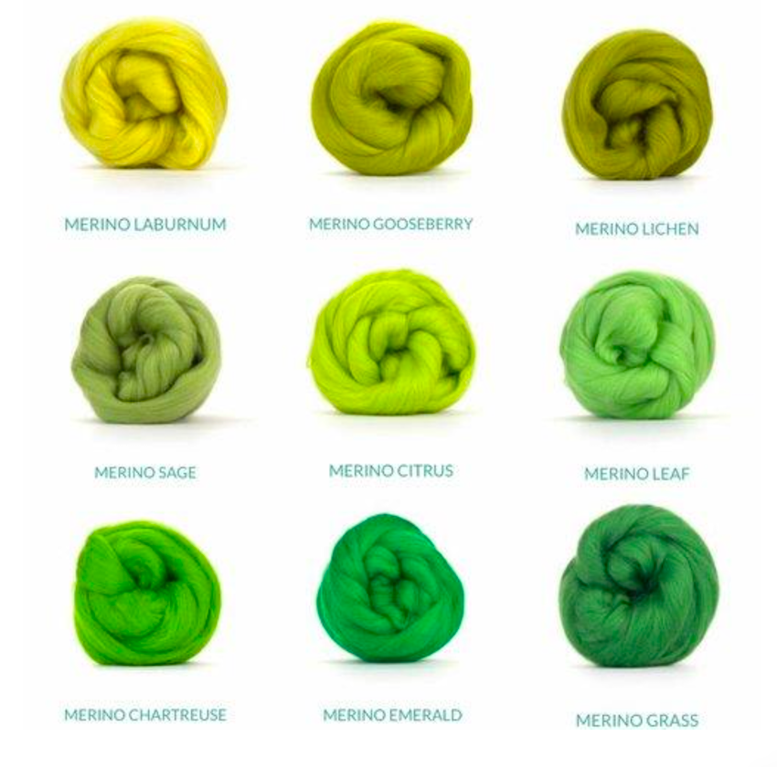 merino wool colours to choose from 