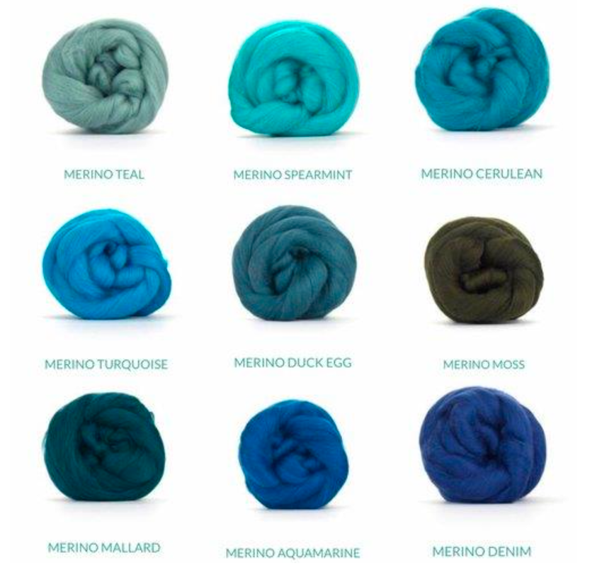 merino wool colours to choose from 